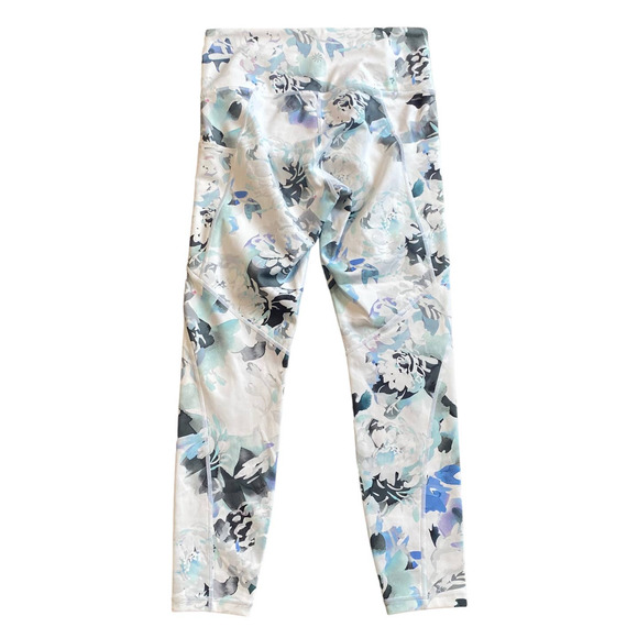 Athleta Stash Pocket Salutation Peony Floral Leggings Small - Picture 11 of 12